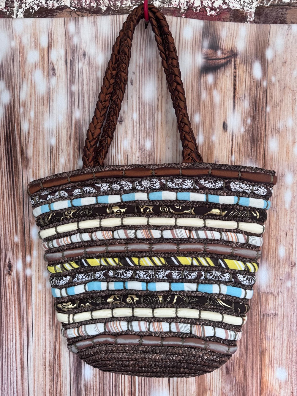 Vintage Sun'n'Sand Beach Tote Bag